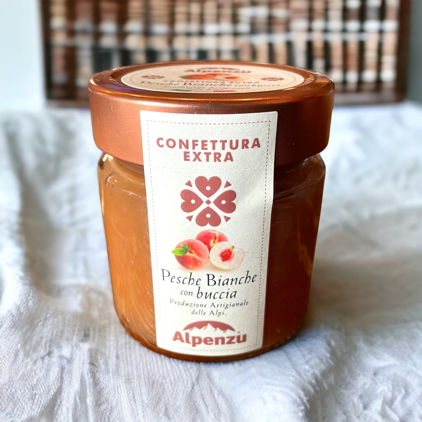 Extra White Peaches Jam 270gr