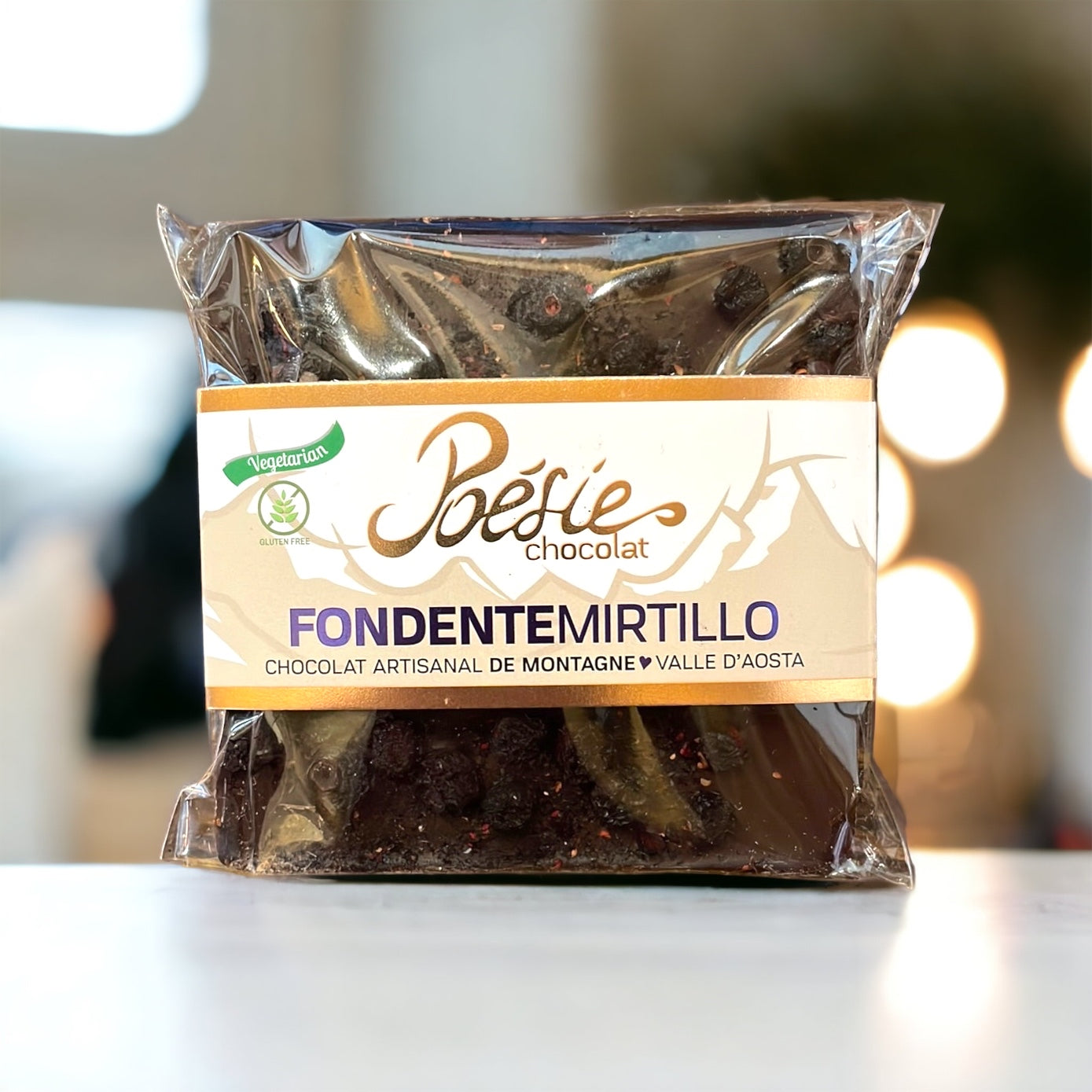 Cioccolato Fondente e Mirtillo 60gr