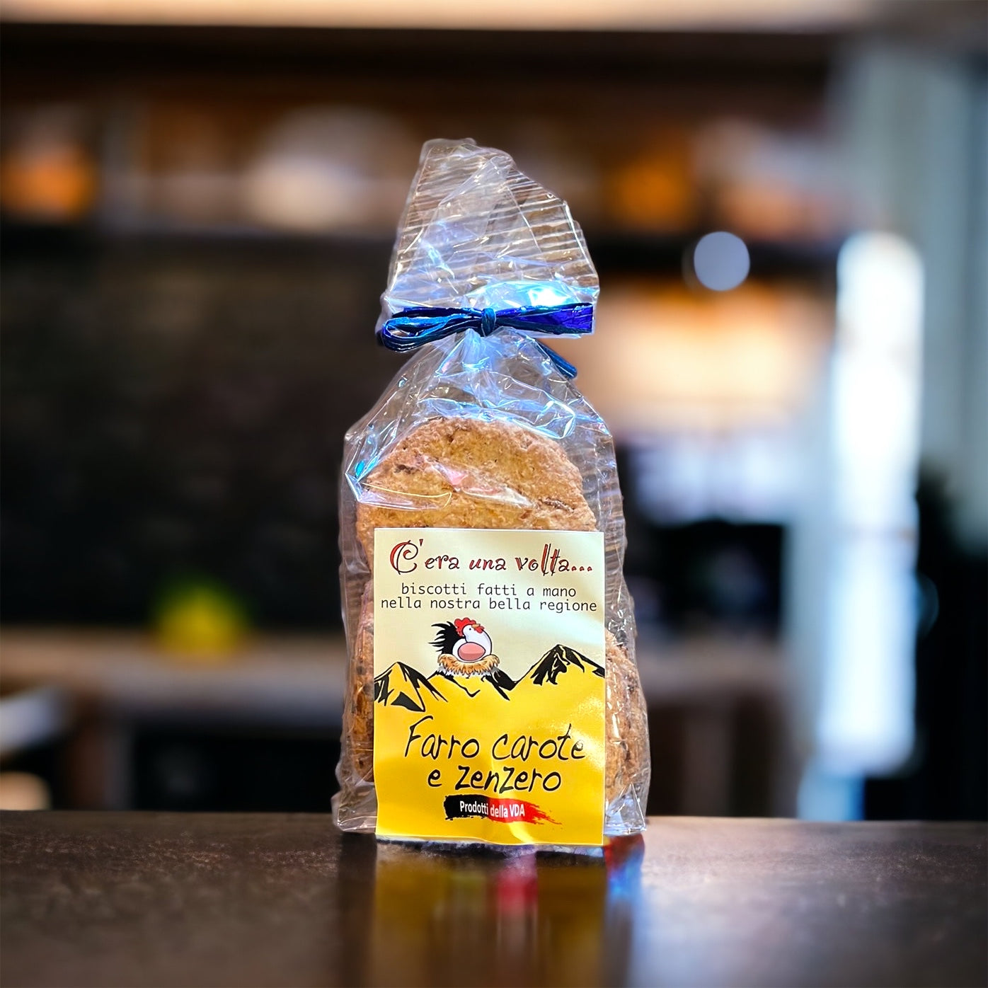 Biscotti di Farro con Carote e Zenzero 200gr