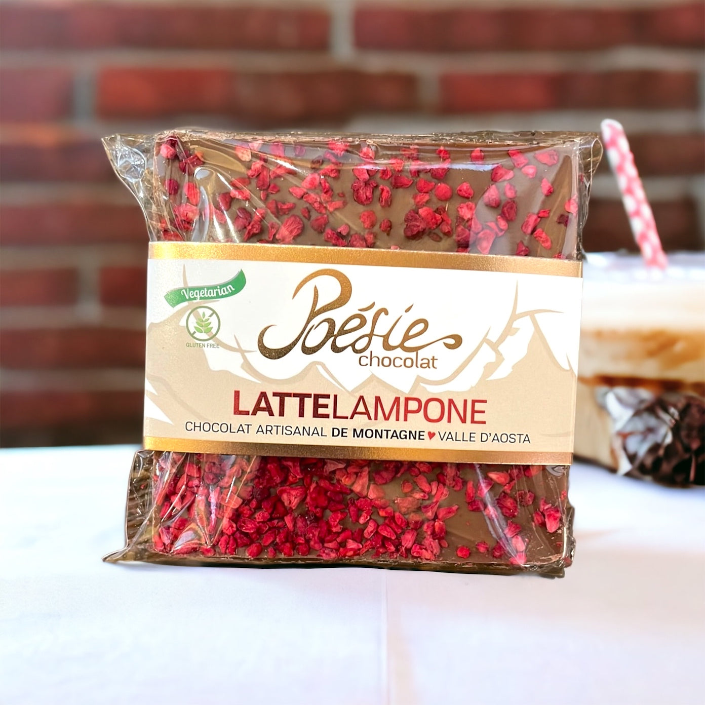 Cioccolato Latte e Lampone 60gr ℮