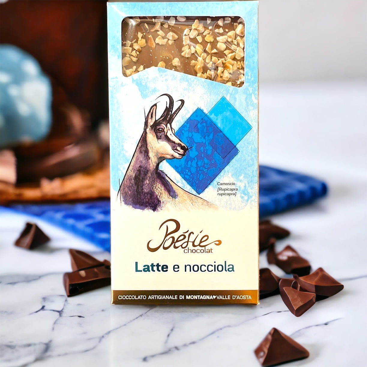 Milk Chocolate and Hazelnut 100gr