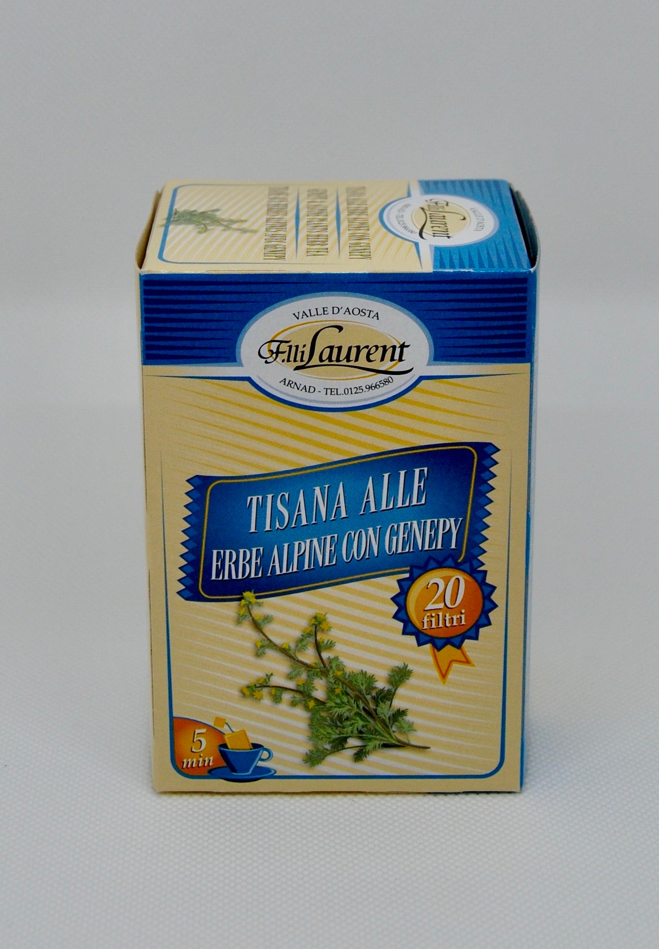 Tisana alle Erbe alpine con Genepy