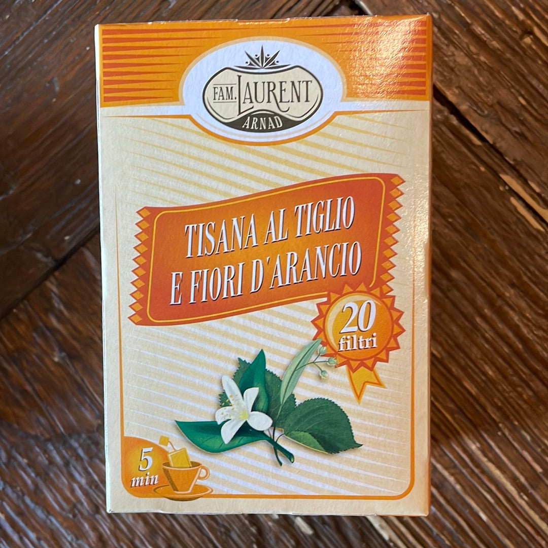Tisana al Tiglio e Fiori d'Arancio