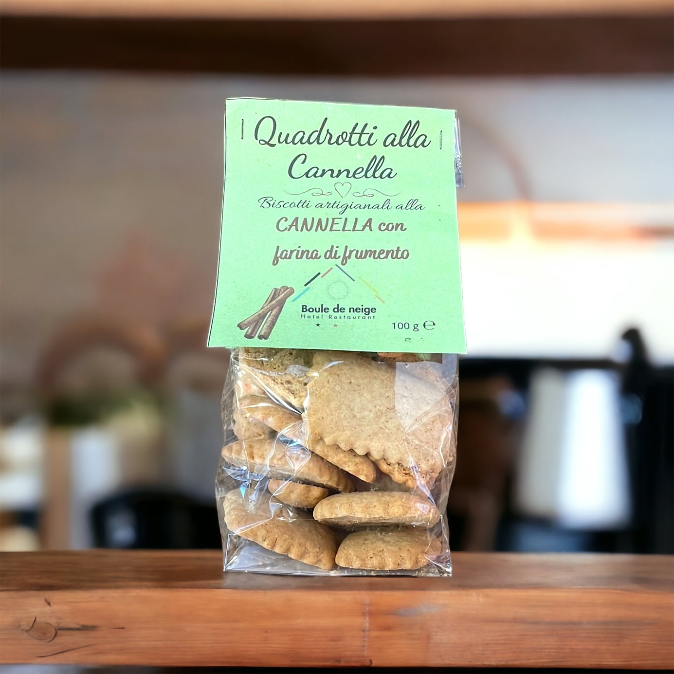Biscotti Quadrotti alla Cannella 100gr
