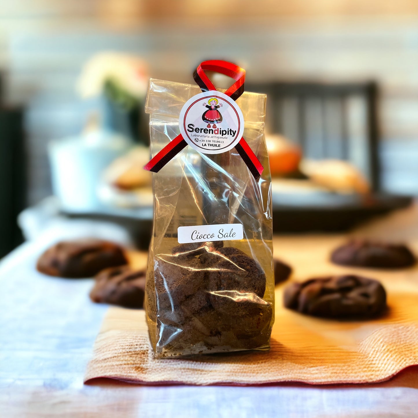 Chocolate and Salt Biscuits