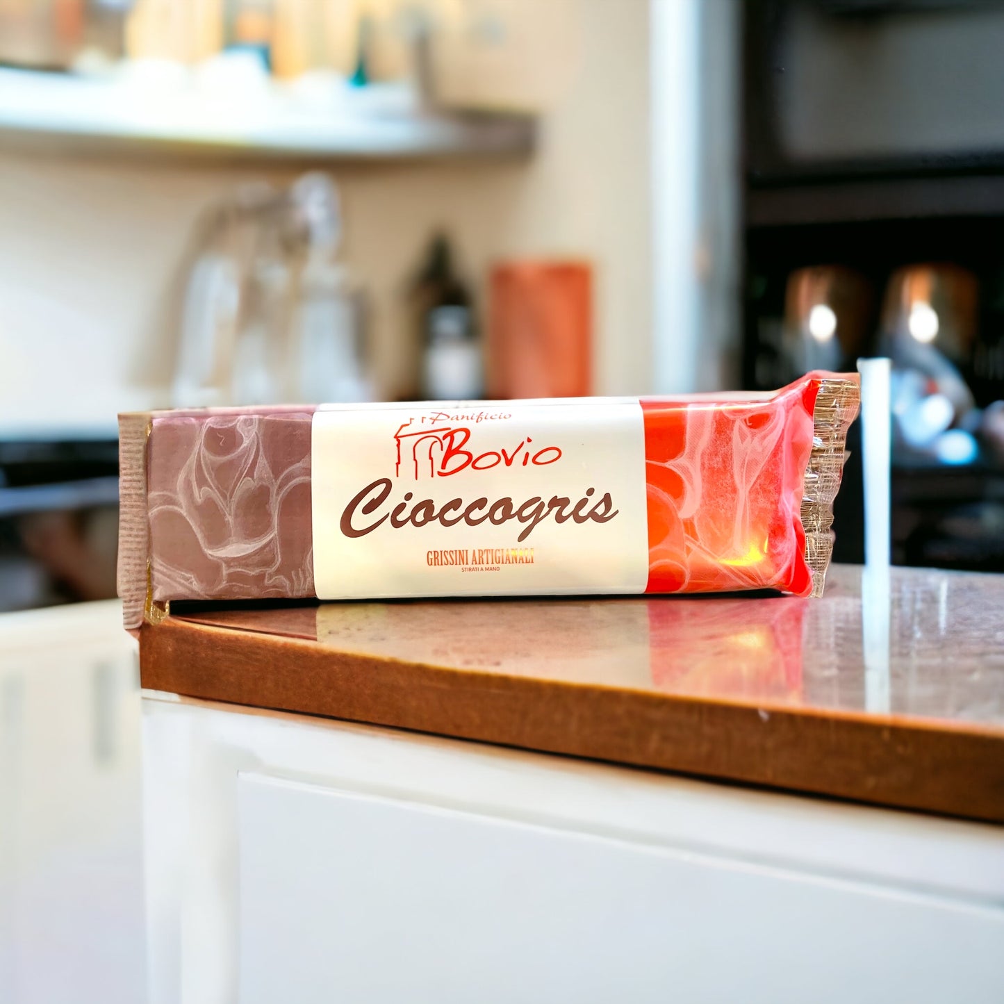 Grissini stirati a mano " Cioccolato " 200gr ℮