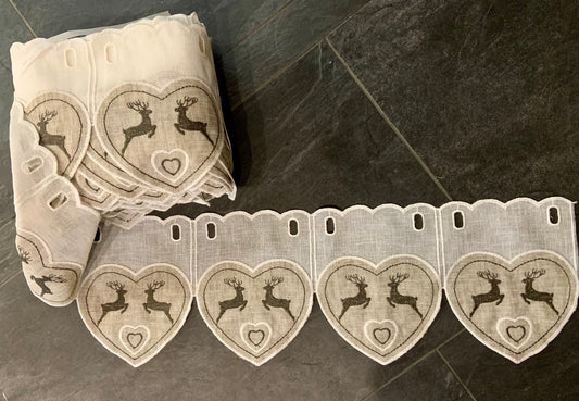 Tendina Mantovana "cuore cervo "