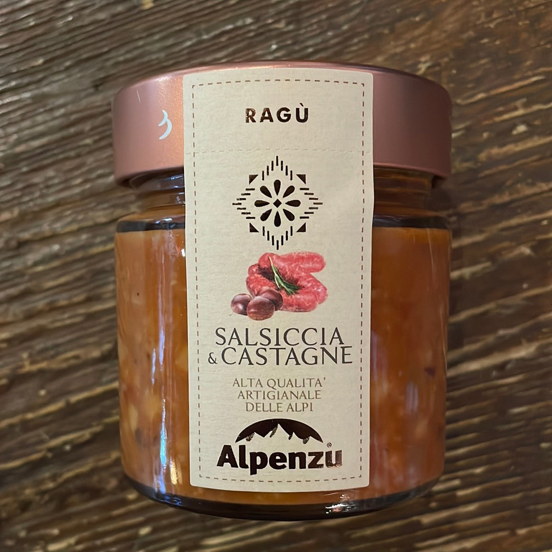 Ragu' di Salsiccia e Castagne 225gr