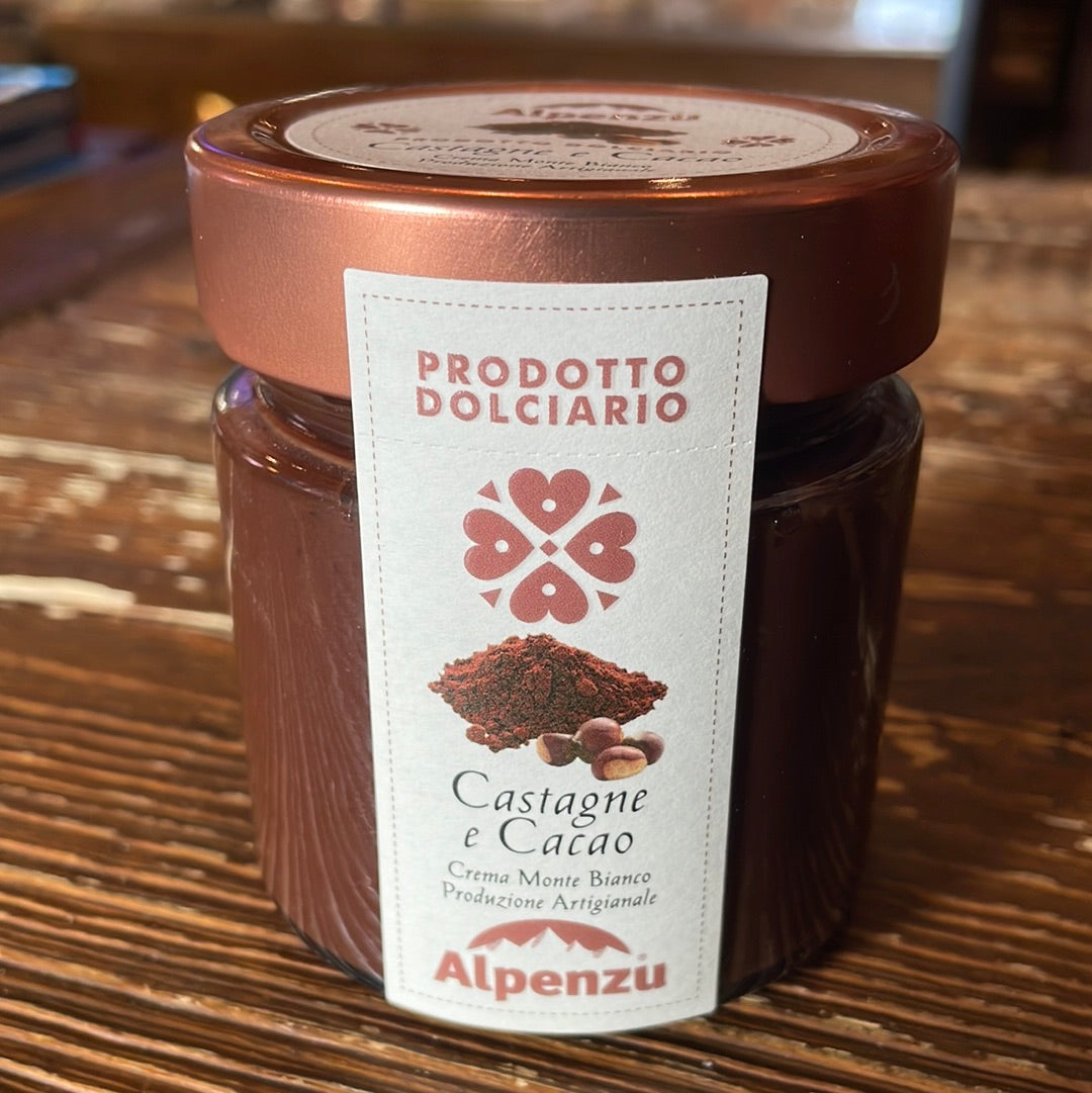 Crema Monte Bianco-Castagne e Cacao 270gr